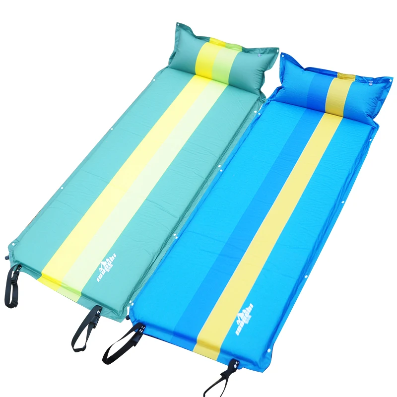 Outdoor automatic inflatable mat camping tent sleeping patchwork floor