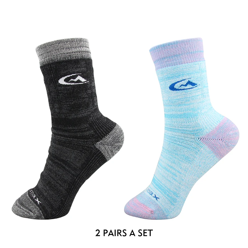 

Clorts Warm Coolmax Socks for Men Women Breathable Sport Hiking Socks Soft Thick Trekking Socks Anti-bacterial Outdoor Socks