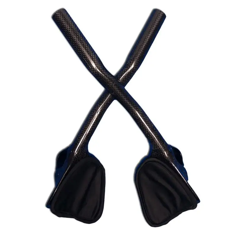 EC90 Bicycle Triathlon Extender Aero TT Bar Ends Bike Handlebars Extenders Bicycle Carbon Aero TT Bar 3K (7)