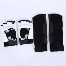 Перчатки для таэквондо на пол пальца, защита для ног, защита для рук, защита для каратэ ZJ55