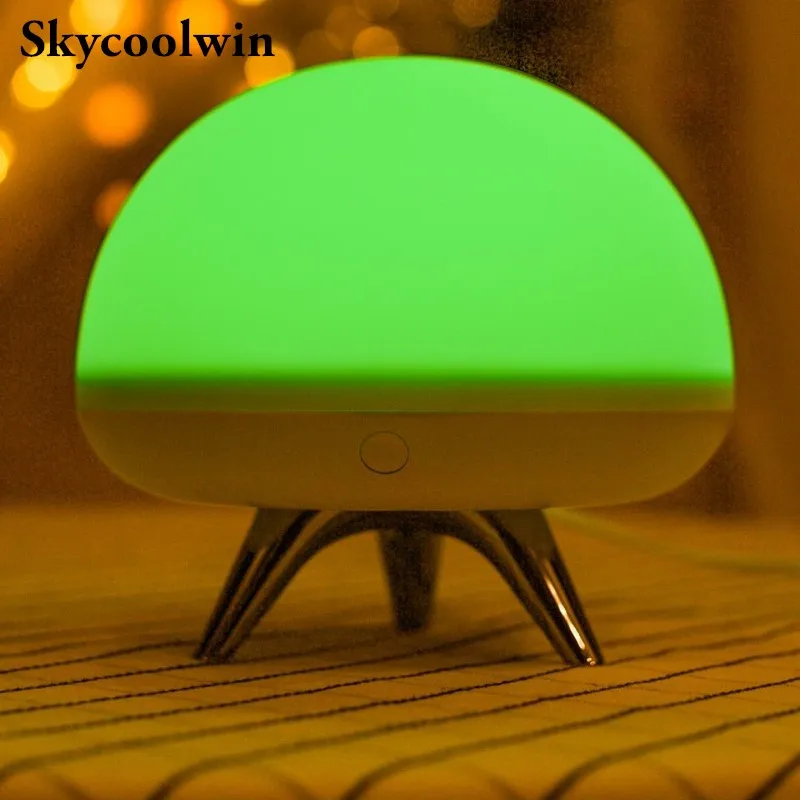 Premium 7 Color LED Silicone Night Light Sleep Silica Gel Table Lamp
