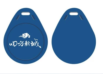 

100pcs 125Khz RFID keyfob silk-screen ID Card Keyfobs Rfid Tag printable keyfob