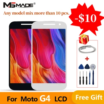 

For Motorola Moto G4 XT1622 XT1625 LCD Touch Screen Digitizer Display Replacement Assembly Parts With Frame