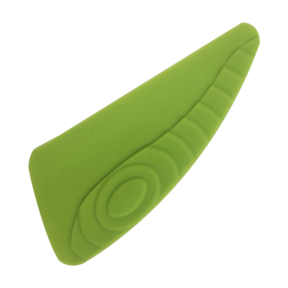 1PCS Green Creative Dishwashing Silicone Scraper Dishes Bowls Food Oil Cleaning Scraper Kitchen Cleaning Tools