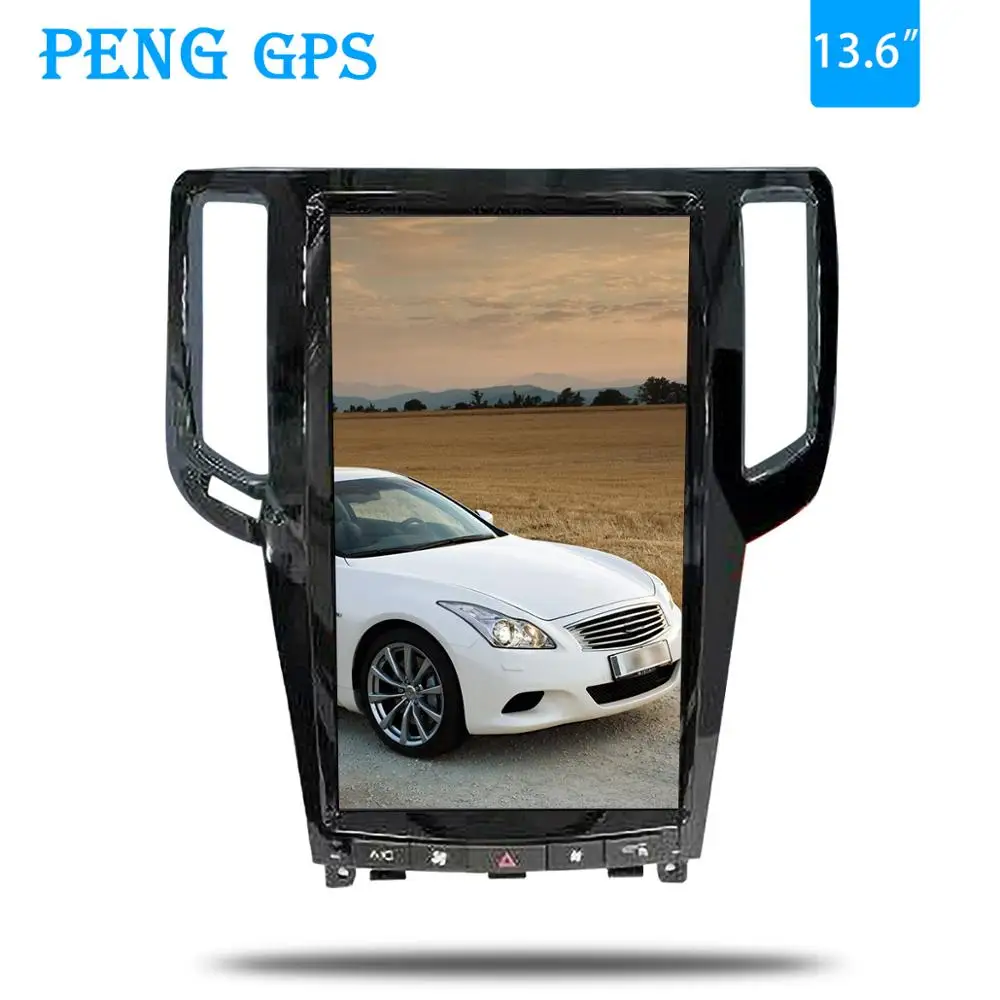 Android 8 1 4 + 64 Tesla система автомобиля без dvd плеера радио gps автоматическая для Infiniti G37