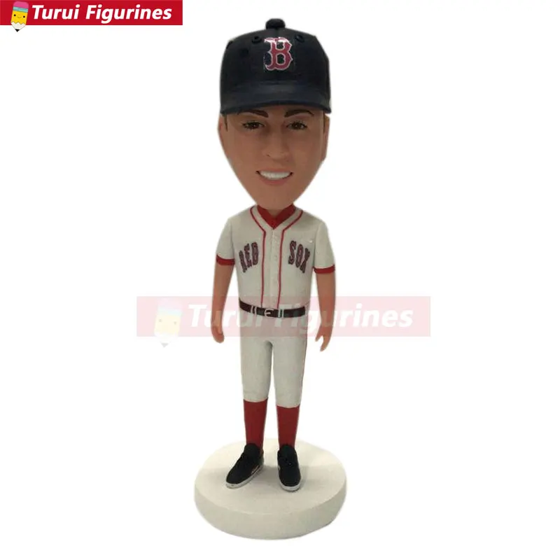 Red Sox Custom Bobble Head Personalized Clay Figurines Based on Customers' Photo Christmas GIft Husband Boyfriend Son Bd | Дом и сад