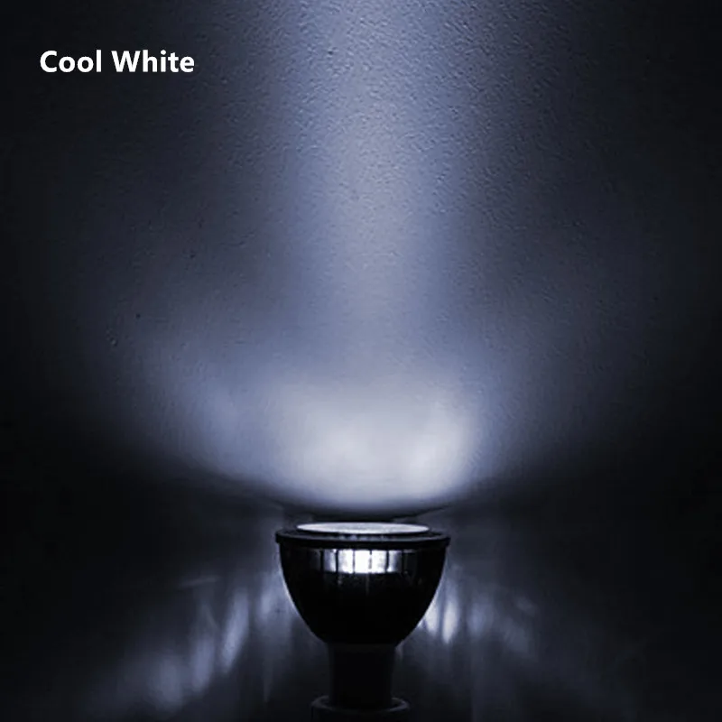 1 шт. новейший PAR20 COB dimmable E27 Светодиодный прожектор 15 Вт par20 лампа теплый белый/холодный белый/белый точечный светильник освещение