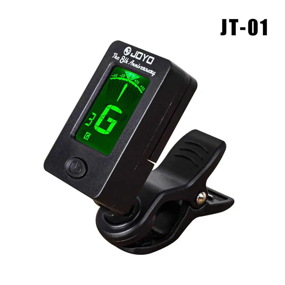 As shows New Mini Digital Clip Tuner Rotatable Sensitive Accessories for Guitar Bass Violin Ukulele LMH66 - Цвет: As shows