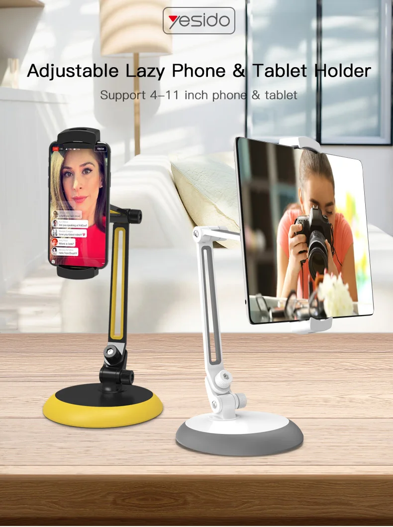 Flexible Desk Bed Mobile Phone Tablet Mount Holder (1)