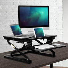 Laricare pro office table with height adjustable and Multifunction computer stand.pc tablet laptop TV desk,support many devices