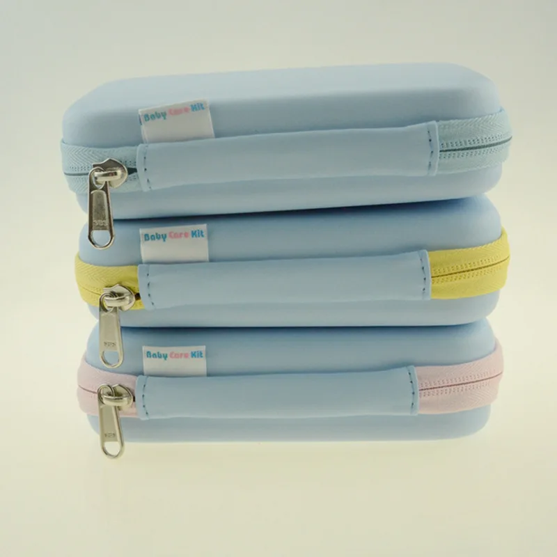 Conjunto de Cuidados de Saúde Termômetro do Bebê Neonatais com Tampa 8 Peças Crianças Kit Manicure Nail Clippers Grooming Pente Esmeril Escova Cuidados 5 Kits de cuidados pessoais e c/ a saúde