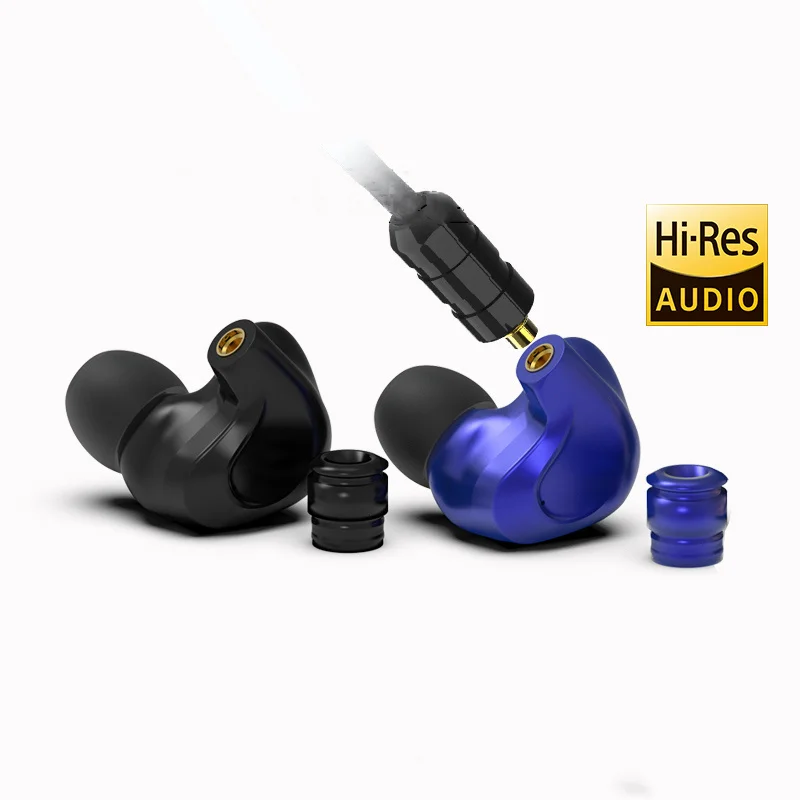 

BGVP DMG Hi-res In Ear HiFI Audiophile Earphone 4BA+2DD Unit MMCX Earphone DJ Monitor Earphone CNC Metal Earphone