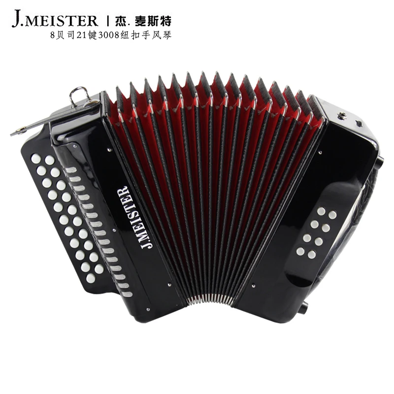 8 Bass 21 key 3008 button accordion reeds bass importsin Accordion