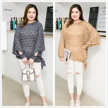 Ubetoku Осенняя Женская трикотажная футболка женская рубашка с длинными рукавами Топы с бантом 3XL плюс размер Модная женская одежда