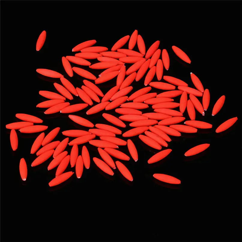 100pcs Fishing Float Space Beans Anti Collision Fishing Gear Accessories Sea Fishing Plastic Sinker Fishing Line Tackle #2M08 (3)