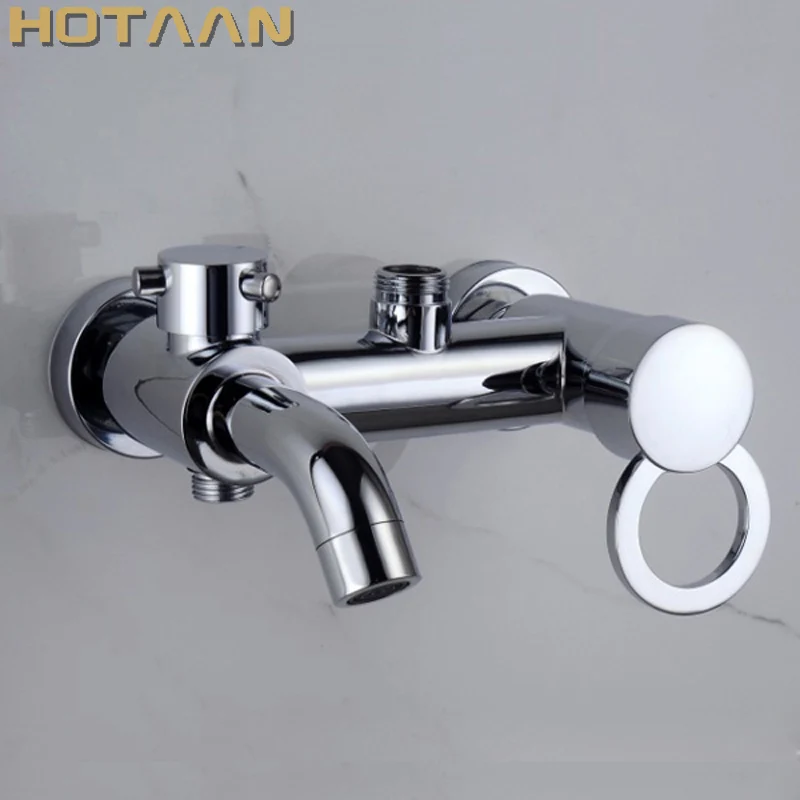 Bathroom Mixer Bath Tub Copper Mixing Control Valve Wall Mounted Shower Faucet concealed faucet YT-5313 bathroom faucet bathroom shower faucet set thermostatic mixing valve