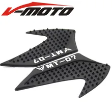 For Yamaha MT-07 MT07 MT 07 2013 2014 2015 2016 Protector Anti slip Tank Pad Sticker Gas Knee Grip Traction Side 3M Decal