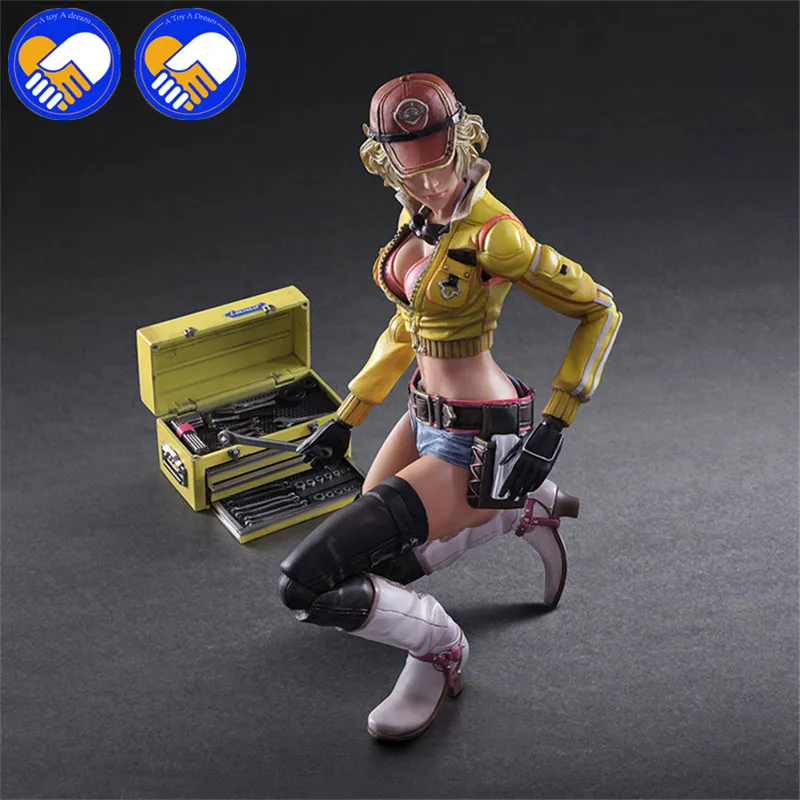 

NEW 27cm Final Fantasy XV Sexy Girl Cindy Aurum Action Figure Model Toys For Collection