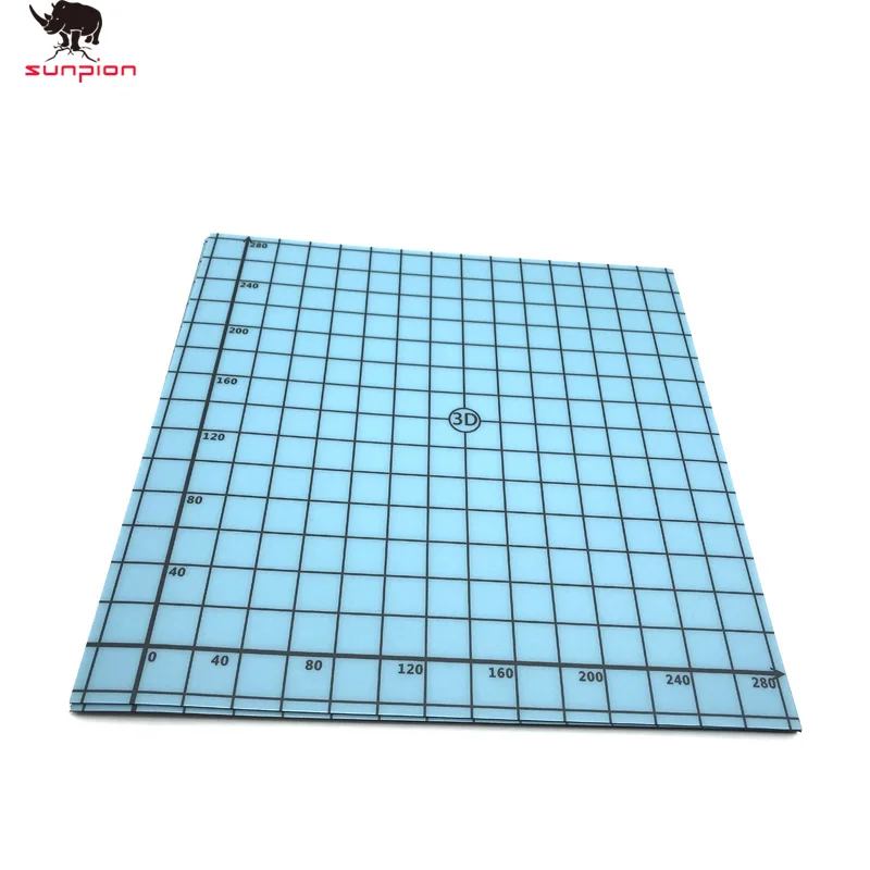 Impressa da Construção da Etiqueta da Coordenada do Quadrado Apropriada para a Creality 300*300mm-310*310mm da Fita da Cama da Cópia Placa Cr-10s - Imagem 6