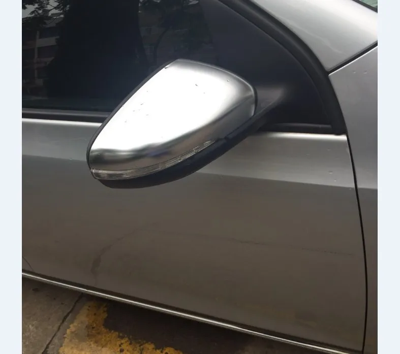 Kibowear для VW Golf GTI 6 MK6 R20 матовый хром боковое зеркало крышки атласные крышки