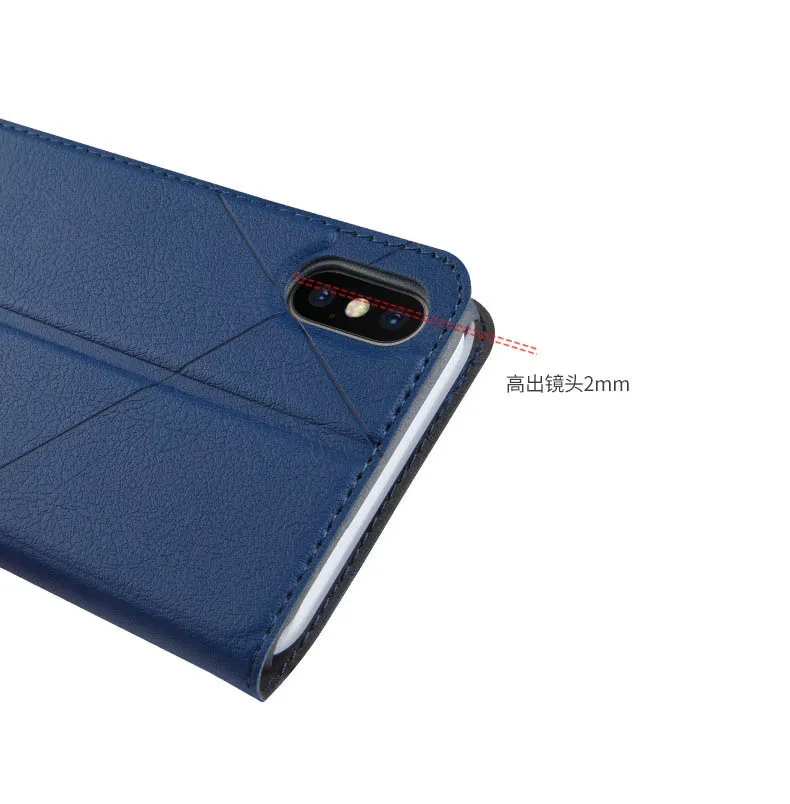 Чехол книжка из искусственной кожи для iPhone 8 5 5S 6 S XR чехлы X 7 Plus 4 SE XS MAX