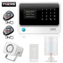 Fuers G90B плюс система домашней сигнализации приложение Аварийная сигнализация wifi gsm Встроенная антенна Проводная сигнализация без необходимости батареи для дома квартиры