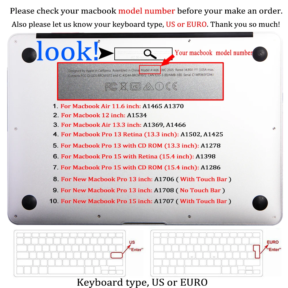 Жесткий чехол для ноутбука с принтом листьев нового Macbook pro13 15 сенсорной панелью