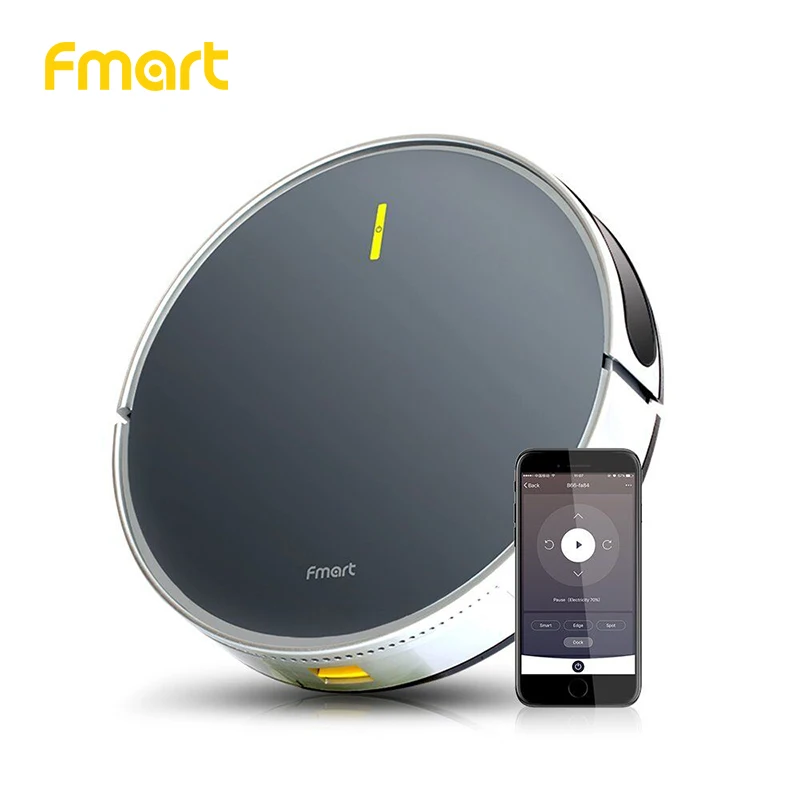 Fmart Robot Vacuum Cleaner App WIFI Control B66 Smart Control Application Planned Sweeping and
