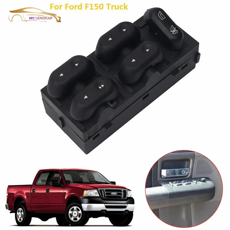 WISENGEAR Electric Window Switch Power Control For Ford F 150 4 Dr