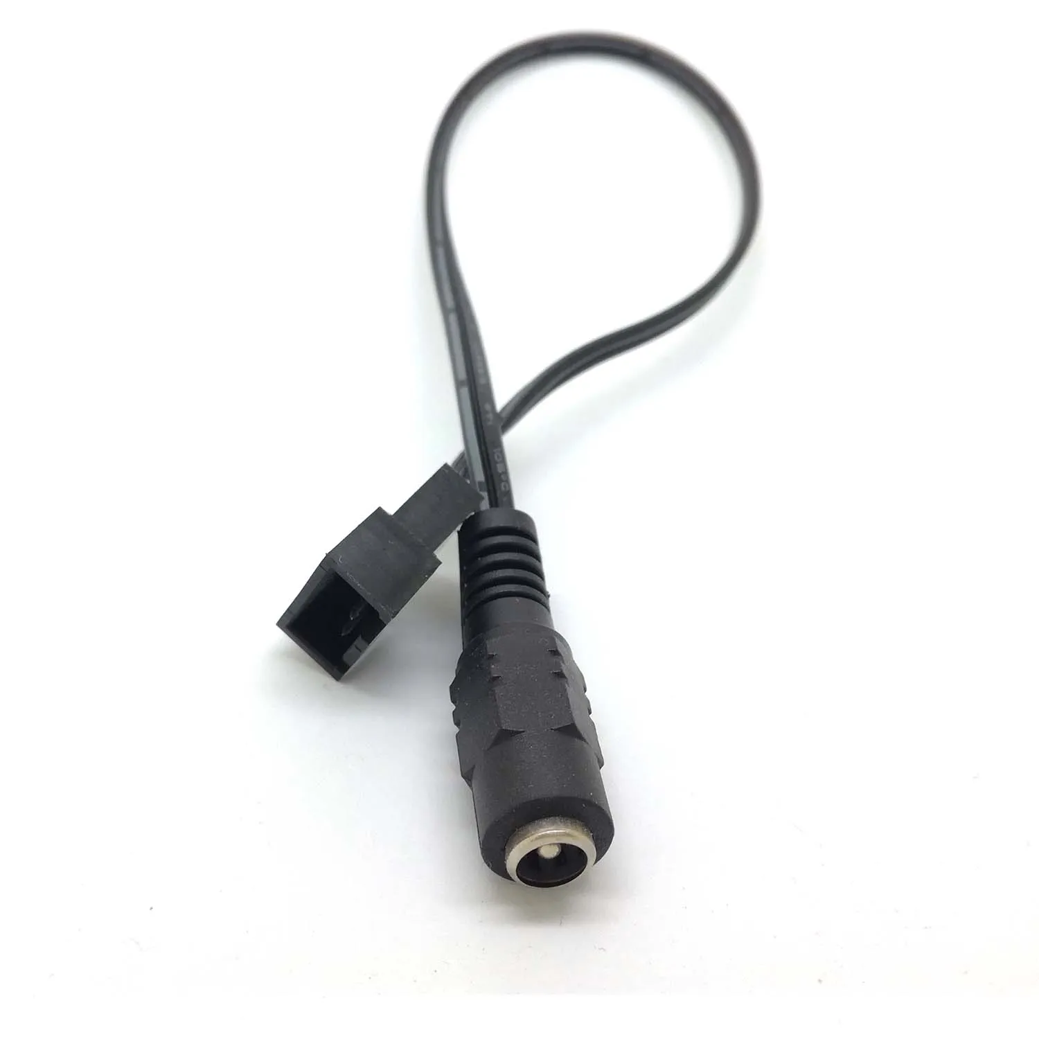 PC 4PIN/3pin/2pin المشجعين الذكور إلى 5.5 مللي متر x 2.1 مللي متر الإناث DC الطاقة كابل 12 v 9 v 5 v للجماهير مدين الطريق كاميرا جديد