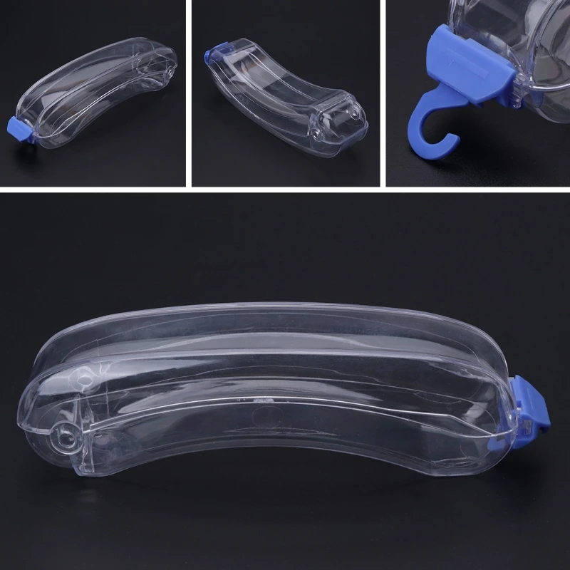 

Swimming Portable Goggles Unisex Anti Fog Protection Waterproof Glasses W/ Box