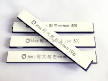 

Free Shipping 4pcs Sharpening Stones with plastic base For Kitchen Knife Sharpener Professional Sharpening System 1500#