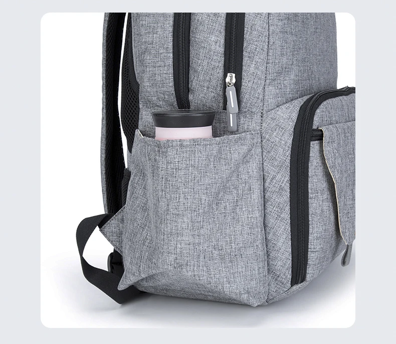 Для мам Уход за ребенком Сумка Многофункциональная пеленка сумка рюкзак с USB интерфейсом подгузник детские сумки с коляской ремни для ухода за ребенком