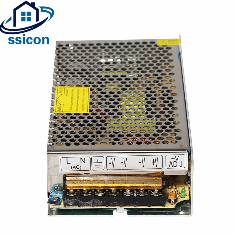 SSICON 12V 10A 120W Драйвер импульсного источника питания для системы видеонаблюдения 12V светильник ing трансформатор Светодиодный светильник адаптер питания