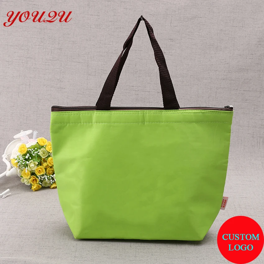 

Custom non woven simple lunch bag with low MOQ