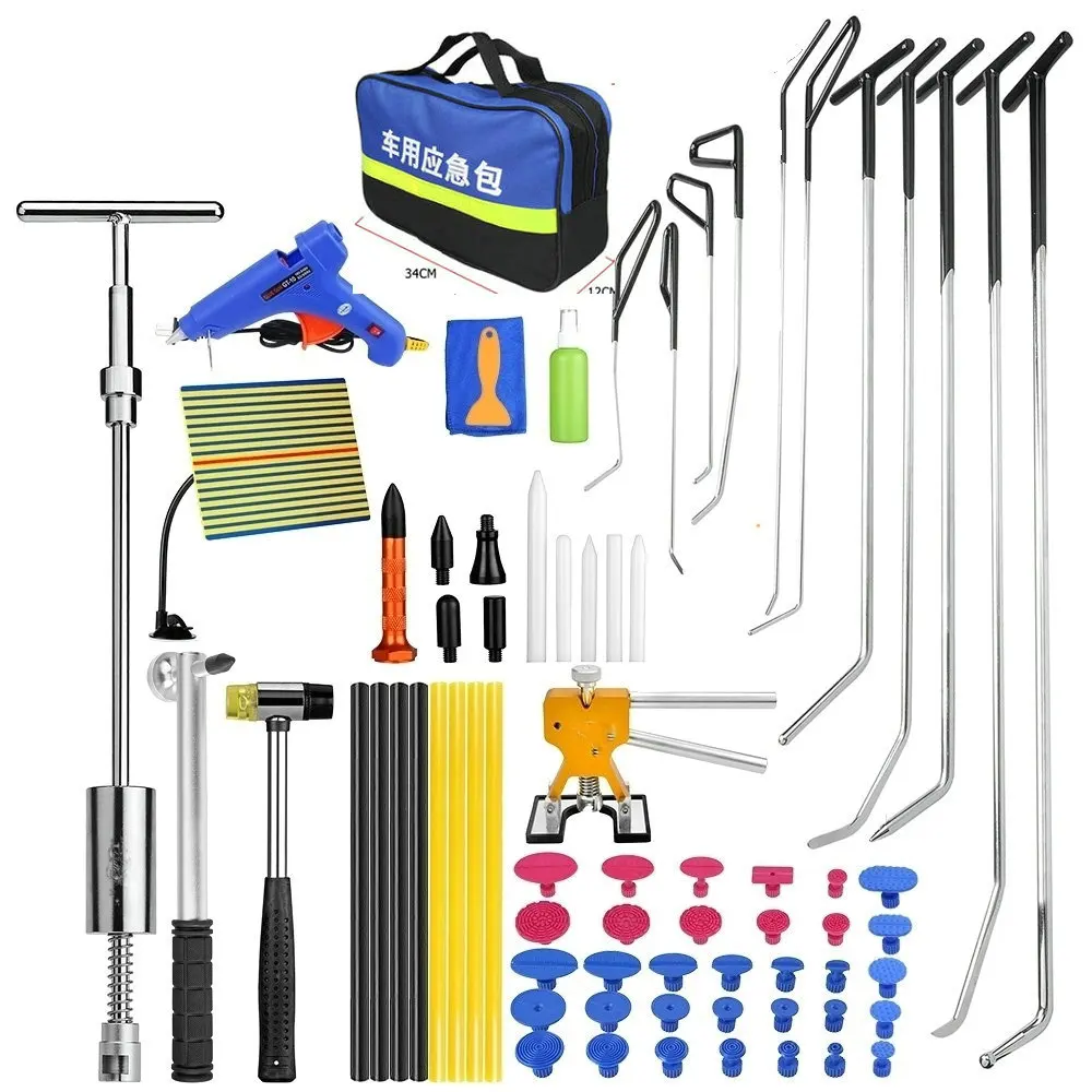 PDR набор инструментов, крючки, толкатель, Светодиодный отражатель, светодиодный светильник, отражающая доска, набор инструментов для ремонта вмятин