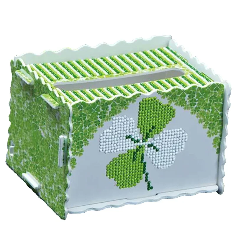 

5D алмазная картина диспенсер для салфеток трехмерная бумажная коробка для детей DIY мультфильм алмазная паста картина домашняя коробка для салфеток