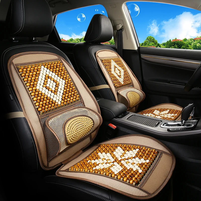 Buy GEEAOK 2018 new style wood bead car seat cushion