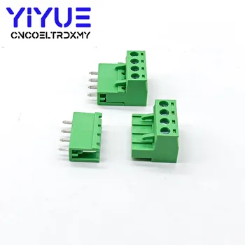 

10 sets 5.08 4pin Terminal plug type 300V 10A 5.08mm pitch connector pcb screw terminal block
