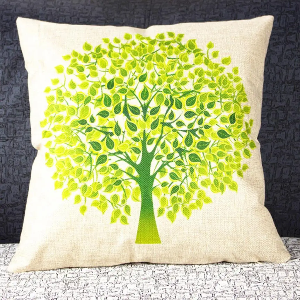 Popular Washable Throw Pillow Coversbuy Cheap Washable Throw - New Home Colorful Life Tree Cotton Linen Pillow Case Cover Washabledecorative Pillow Covers Waist popular washable throw pillow coversbuy cheap washable throw - new home colorful life tree cotton linen pillow case cover washabledecorative pillow covers waist