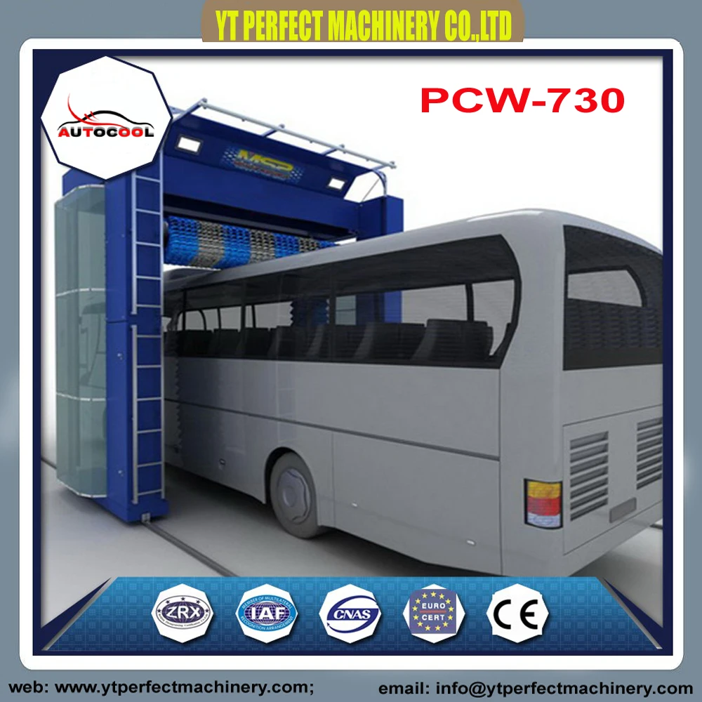 PCW-730 автоматическая стиральная машина для автобусов и грузовиков