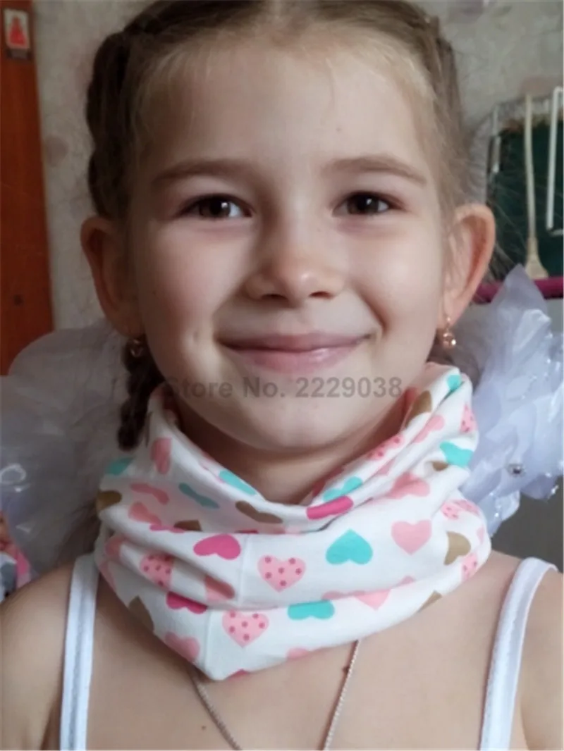 Модный хлопковый Детский шарф, Детские шарфы на весну-осень-зиму, детские шарфы для мальчиков и девочек с круглым кольцом, шарф-воротник, Детские шарфы