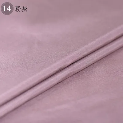 Шелковая тафтовая ткань, одноцветная Высококачественная шелковая ткань, можно сделать кашемировый подкладочный светильник, цветная шелковая ткань - Цвет: 14