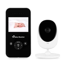 2.4 Inches LCD Colored Display Screen Baby Sleeping Monitor Wireless Digital Audio Video Monitor Night Vision Temperature Sensor