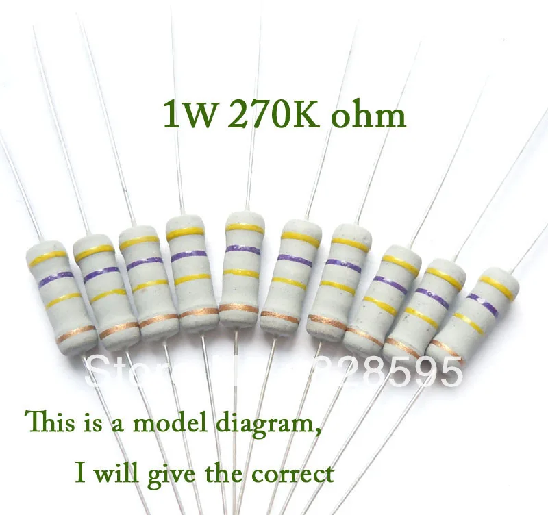 XFI1120CV 1w 270k Ом 270000 100% оригинальный новый фиксированный резистор металлооксидный