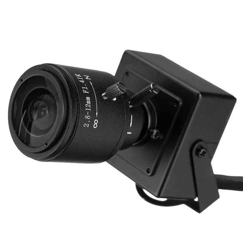 HD инфракрасный Водонепроницаемый мини IP Камера ONVIF 2,0 1280X720 P 2,8-12 мм ручной зум-объектив с переменным фокусным расстоянием 1.0MP Plug And Play с