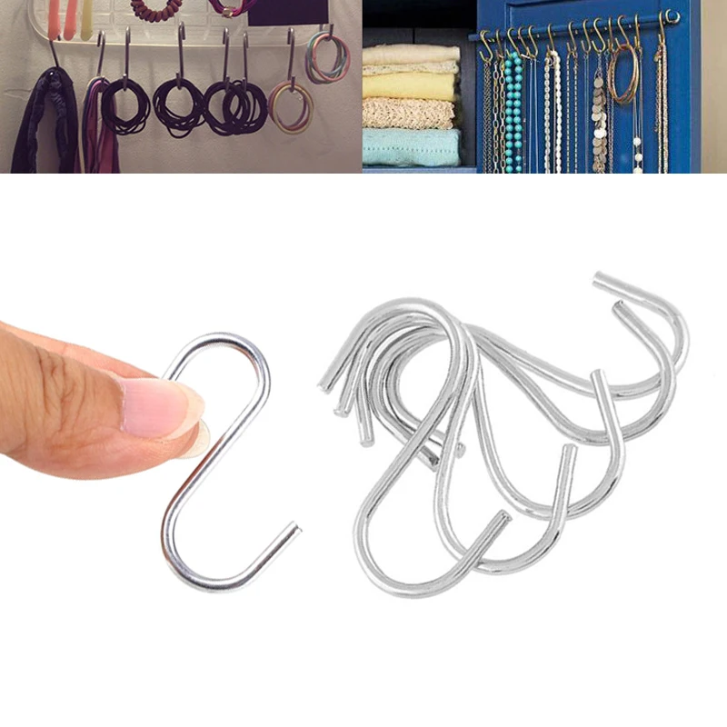 Mini 10 PCS S-Shaped Wall Hanger Holder Hanging Hooks Home Essential Door Hook Hat Clothes Room Organizer Kitchen Household Mini 10 PCS S-Shaped Wall Hanger Holder Hanging Hooks Home Essential Door Hook Hat Clothes Room Organizer Kitchen Household