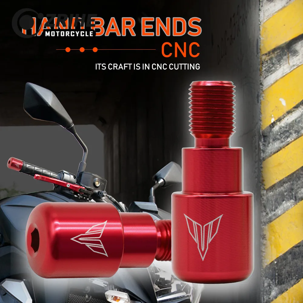 For YAMAHA MT-07 MT07 MT 07 2014 2015 2016 2017 Motorcycle Accessories CNC 6061 Aluminum Handlebar Grips Bar Ends Slider bike