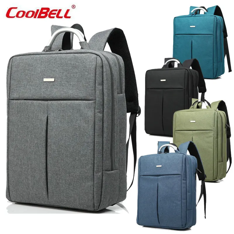 COOL BELL 15 inch Waterproof Men's Laptop Backpack Computer Rucksack
