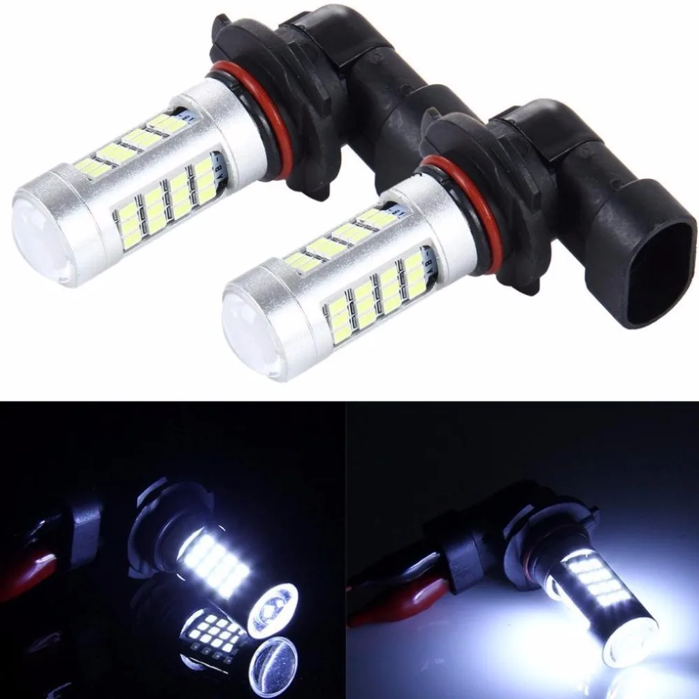 

Par LAmpadas Led Cree Chips 42SMD 2835 Hb4 9006 9005 HB3 H10 Farol Neblina Milha Drl Branca 6000K